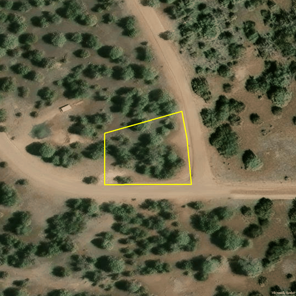 8332 Skyline Dr, Show Low AZ — vista del terreno